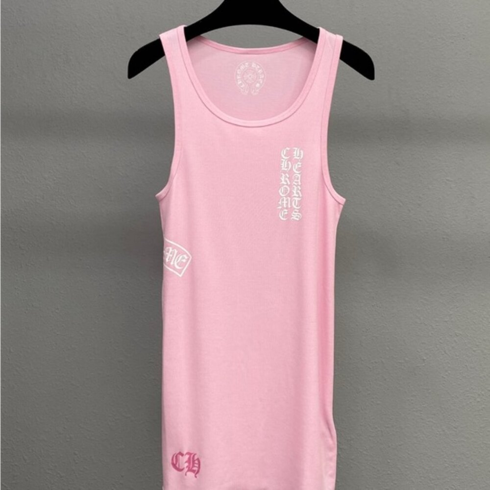 Brand new Chrome Hearts pink vest